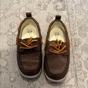 GAP Kids Boat Shoes in Brown Toddler Size 8